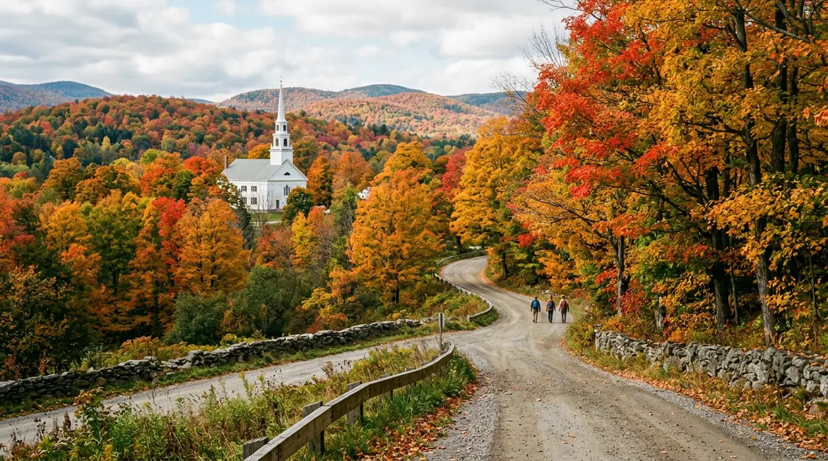 New England Fall Foliage Loop: White Mountains, Green Mountains and the Berkshires